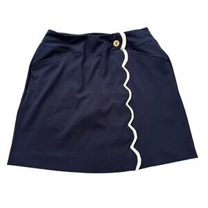 Lilly Pulitzer navy blue Luxletic tennis skirt size 2